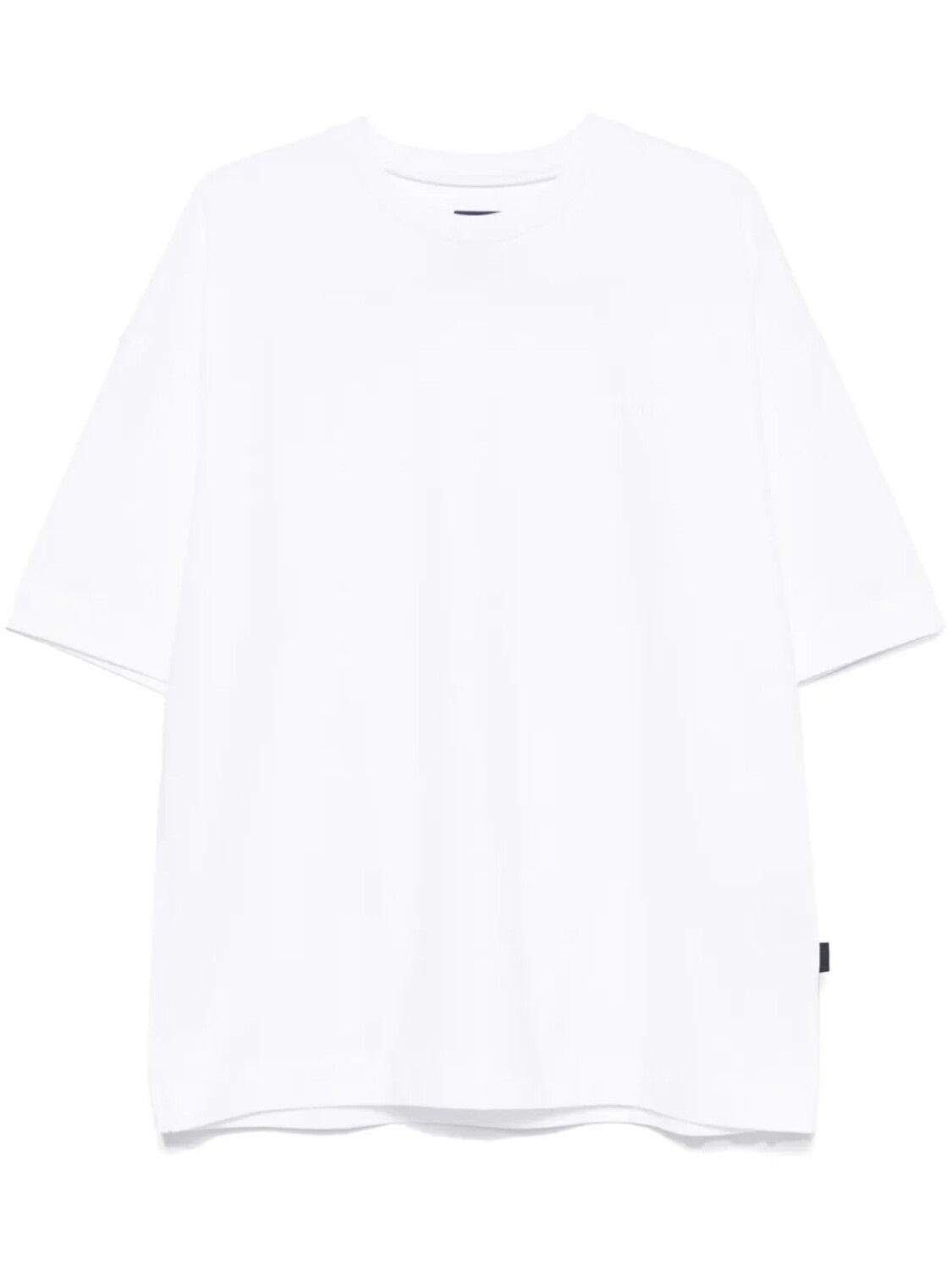 Футболка с вышитым логотипом Juun.J, белый 
Футболка с вышитым логотипом Juun.J, белый