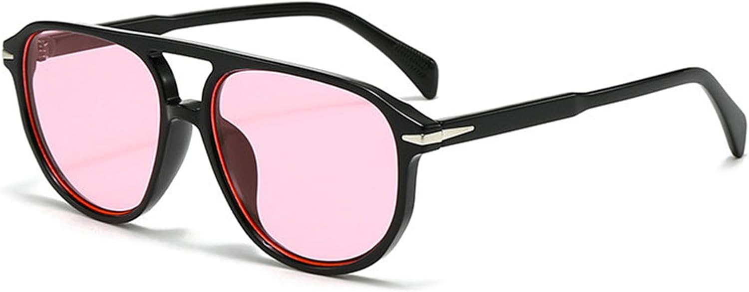 Солнцезащитные очки Willochra Retro с двойной перемычкой, круглые, для женщин, с градиентным переходом цвета, защита от УФ-излучения UV400, модные мужские солнцезащитные очки-пилот, C2
Солнцезащитные очки Willochra Retro с двойной перемычкой, круглые, для женщин, с градиентным переходом цвета, защита от УФ-излучения UV400, модные мужские солнцезащитные очки-пилот, C2