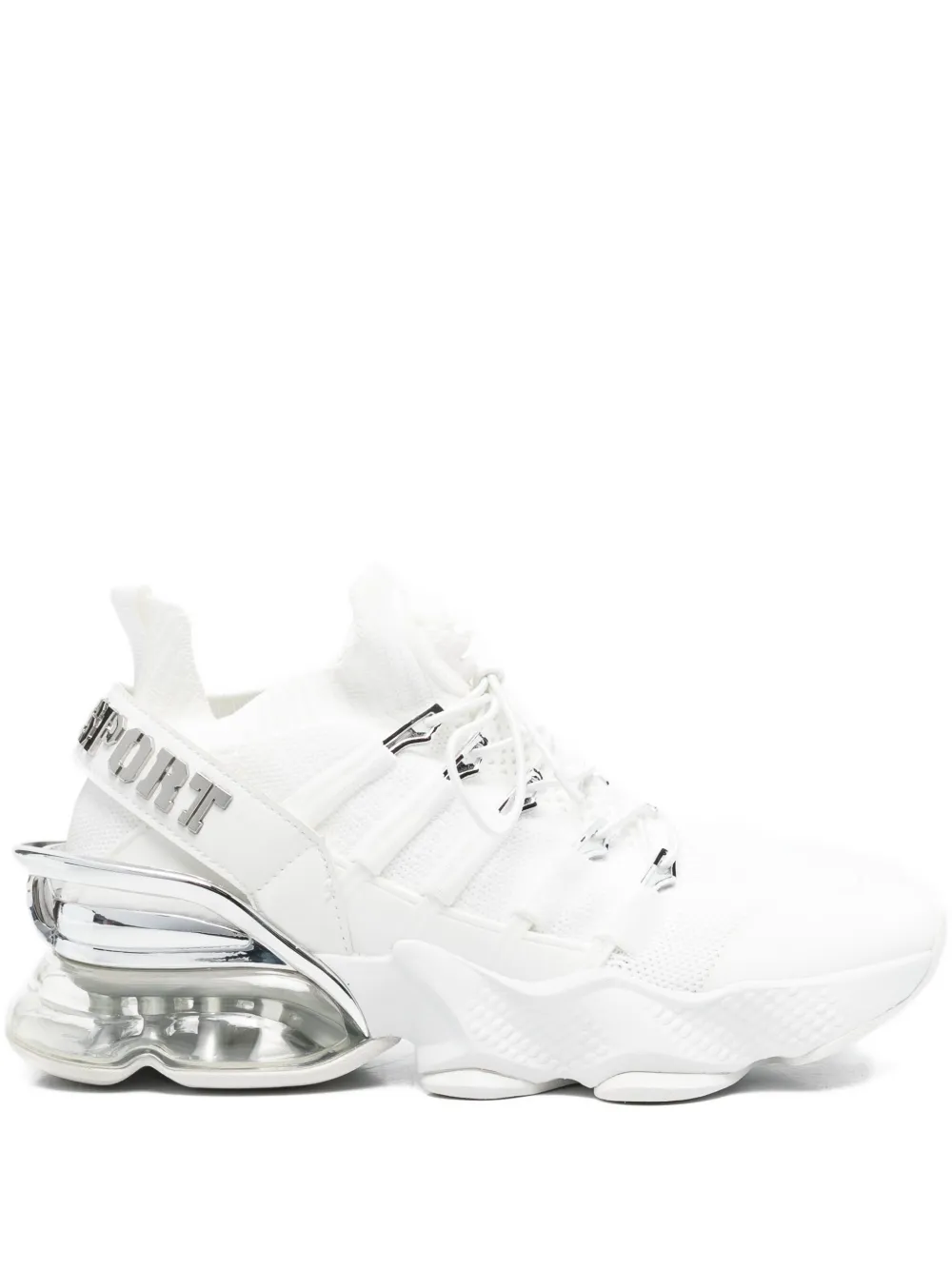 Низкие кеды на платформе с логотипом Plein Sport, белый
Низкие кеды на платформе с логотипом Plein Sport, белый