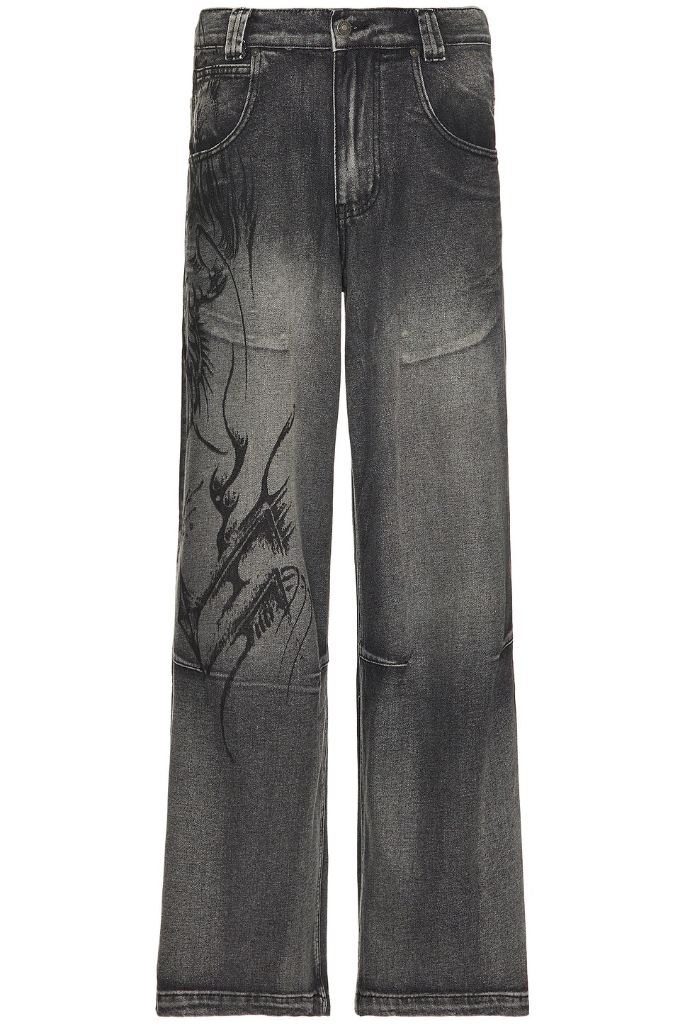 Джинсы lazy willy denim Jaded London, черный 
Джинсы lazy willy denim Jaded London, черный