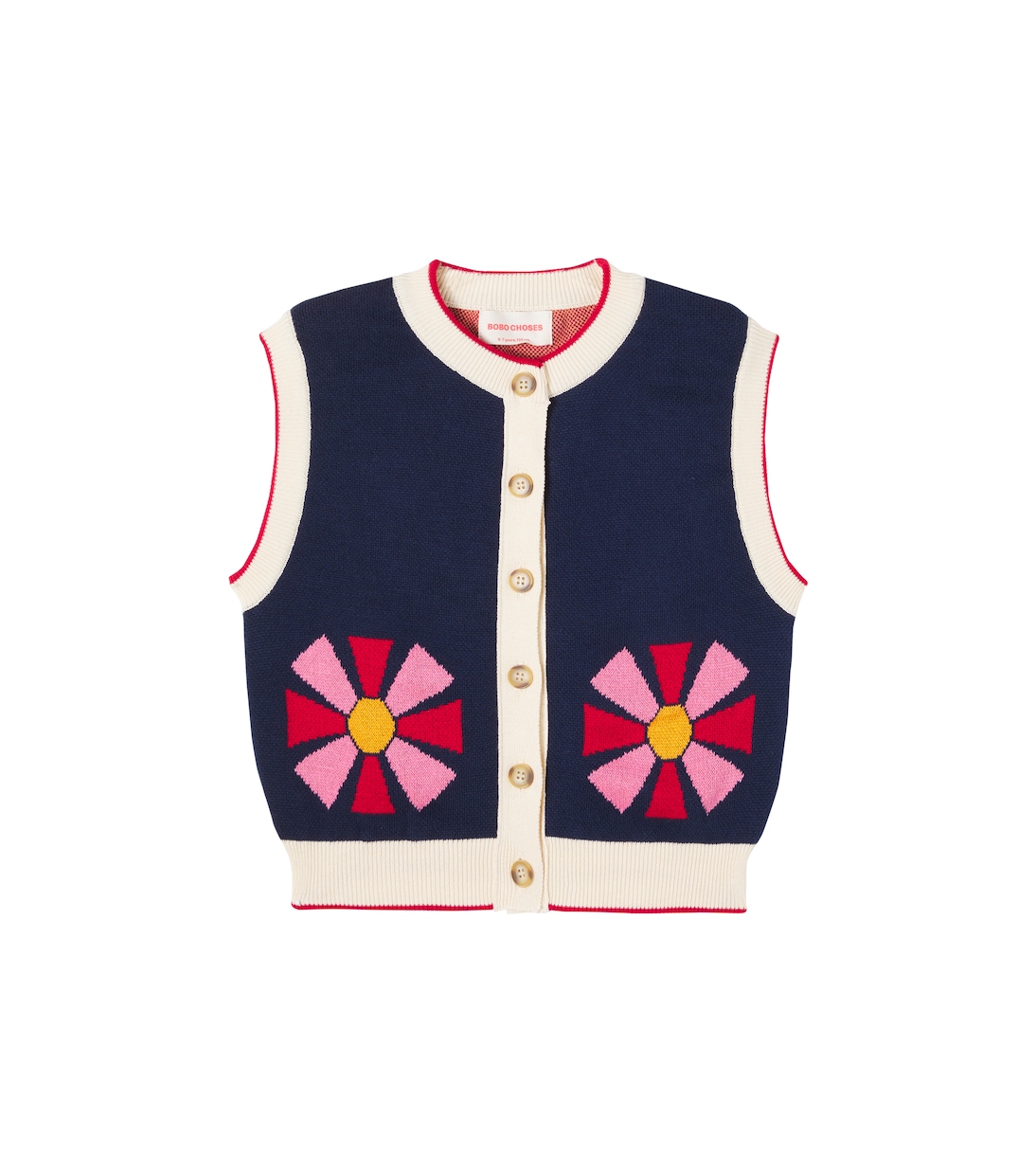 Хлопковый жилет Калейдоскоп Bobo Choses, Navy Blue
Хлопковый жилет Калейдоскоп Bobo Choses, Navy Blue