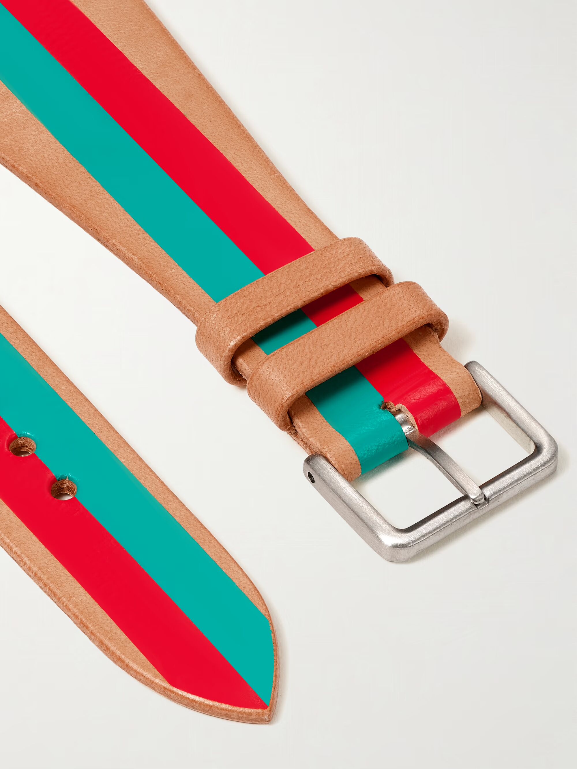 Ремешок для часов из полосатой кожи LA CALIFORNIENNE
Ремешок для часов из полосатой кожи LA CALIFORNIENNE