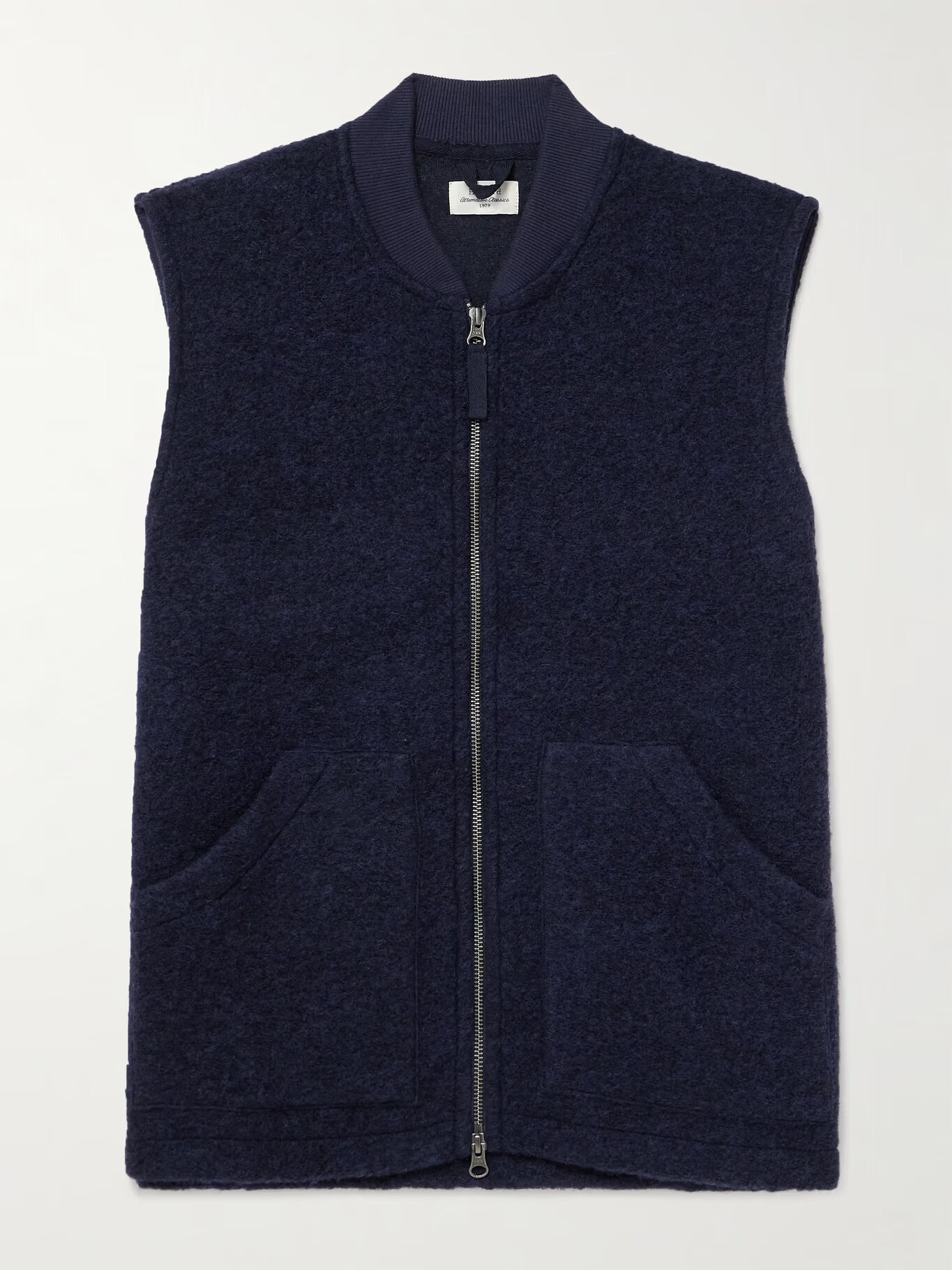 Жилет из вареной шерсти и флиса HARTFORD, темно-синий
Жилет из вареной шерсти и флиса HARTFORD, темно-синий