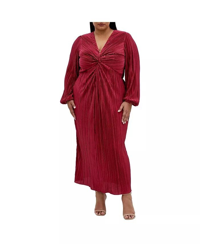 Платье макси размера плюс Kaya CITY CHIC, розовый
Платье макси размера плюс Kaya CITY CHIC, розовый