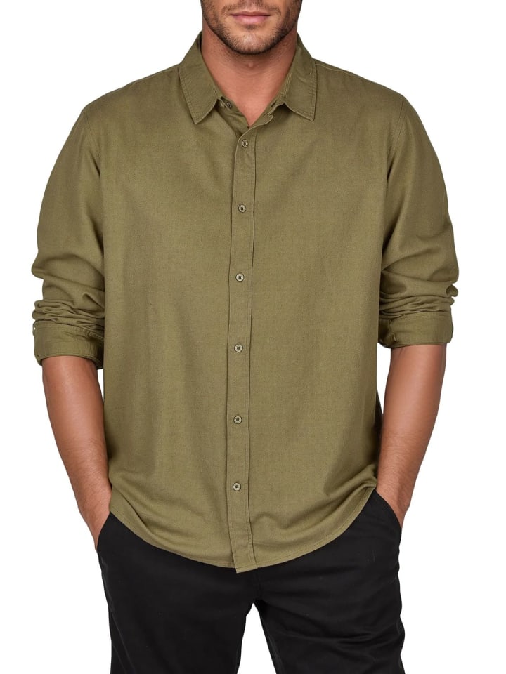 Рубашка riverso , оливковый 
Рубашка riverso , оливковый