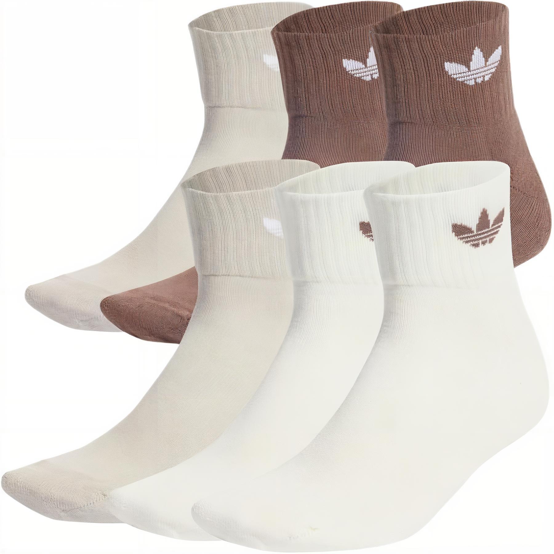 Adicolor Носки Миди Унисекс 6 пар Adidas Originals, 6 пар (Темно-коричневый/Светло-серый/Бежевый)
Adicolor Носки Миди Унисекс 6 пар Adidas Originals, 6 пар (Темно-коричневый/Светло-серый/Бежевый)