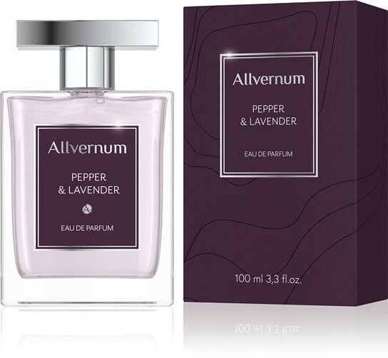 Парфюмированная вода, 100 мл Allvernum, Pepper & Lavender
Парфюмированная вода, 100 мл Allvernum, Pepper & Lavender