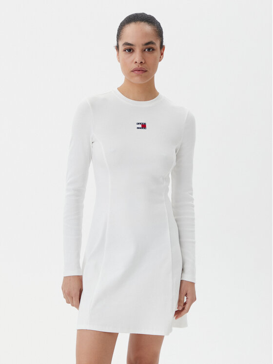 Платье облегающего кроя для повседневной носки Badge DW0DW20666 Tommy Jeans, белый
Платье облегающего кроя для повседневной носки Badge DW0DW20666 Tommy Jeans, белый
