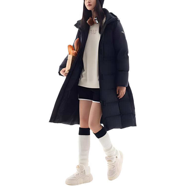 ANTA Пуховик женский черный, Black
ANTA Пуховик женский черный, Black