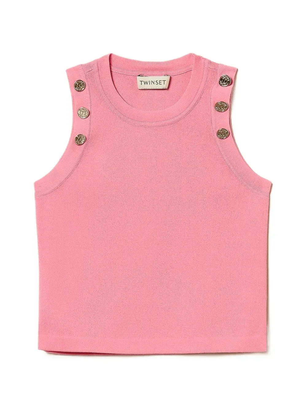 Топ с пуговицами Twinset Kids, розовый
Топ с пуговицами Twinset Kids, розовый