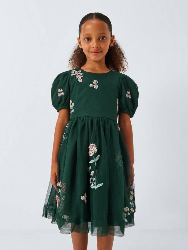 Детское платье для праздника с цветочной вышивкой John Lewis Heirloom Collection, Dark Green
Детское платье для праздника с цветочной вышивкой John Lewis Heirloom Collection, Dark Green