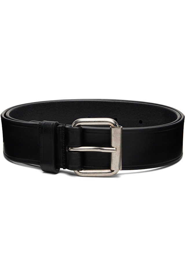 Кожаный пояс Dries Van Noten, черный
Кожаный пояс Dries Van Noten, черный
