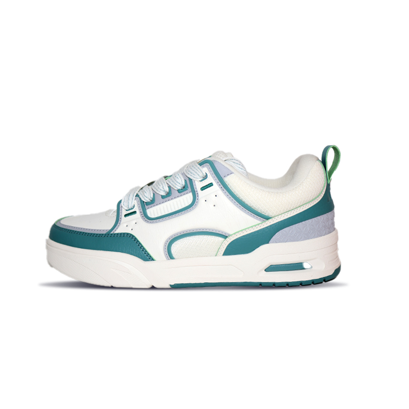 ANTA Кроссовки для скейтбординга, увеличивающие рост, износостойкие, нескользящие, белые, зеленые
ANTA Кроссовки для скейтбординга, увеличивающие рост, износостойкие, нескользящие, белые, зеленые