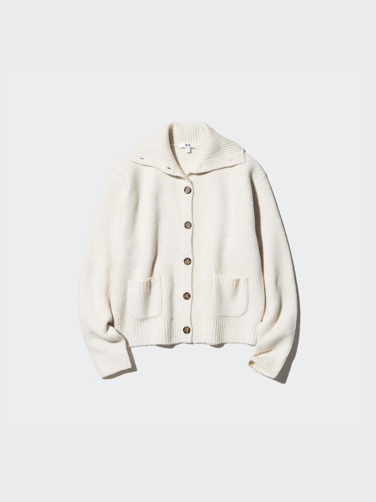 Кофта из трикотажной пряжи Uniqlo, белый
Кофта из трикотажной пряжи Uniqlo, белый