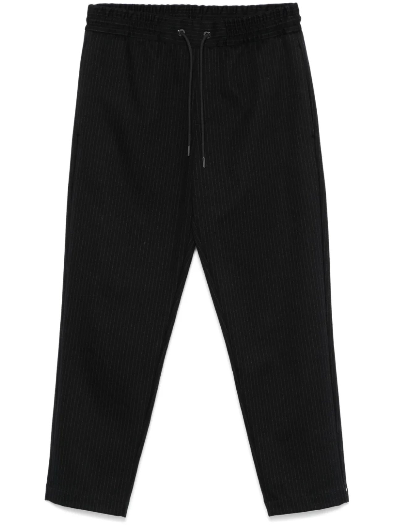 BOSS зауженные брюки в тонкую полоску, черный
BOSS зауженные брюки в тонкую полоску, черный