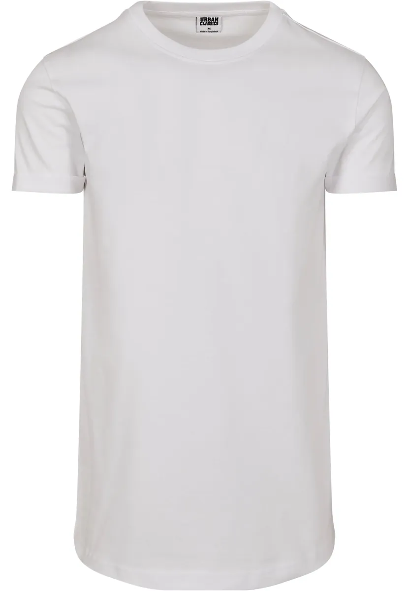 Футболка URBAN CLASSICS "Мужская короткая футболка Urban Classics с отворотом", белый 
Футболка URBAN CLASSICS "Мужская короткая футболка Urban Classics с отворотом", белый
