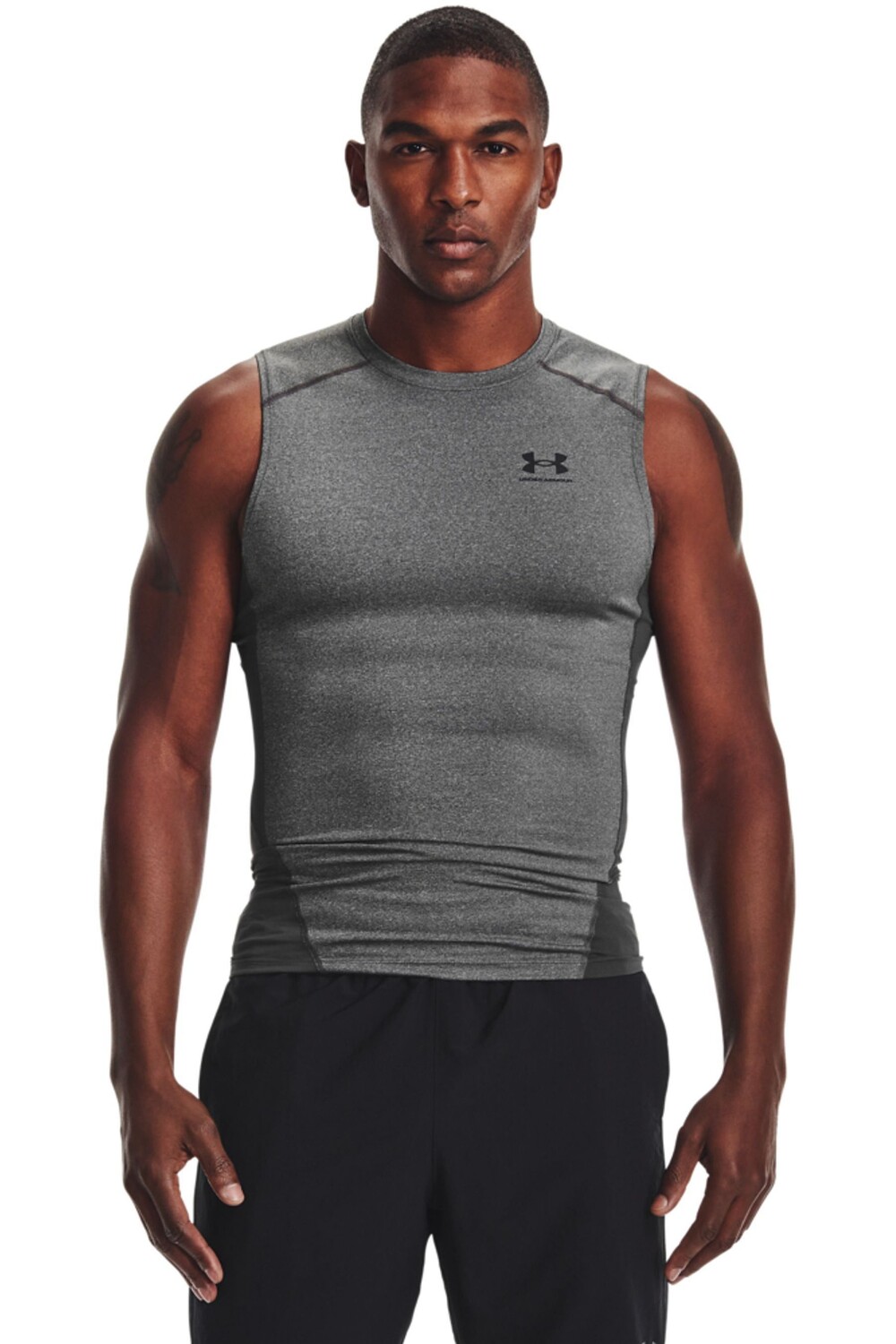 Серая футболка без рукавов HeatGear Under Armour, серый
Серая футболка без рукавов HeatGear Under Armour, серый
