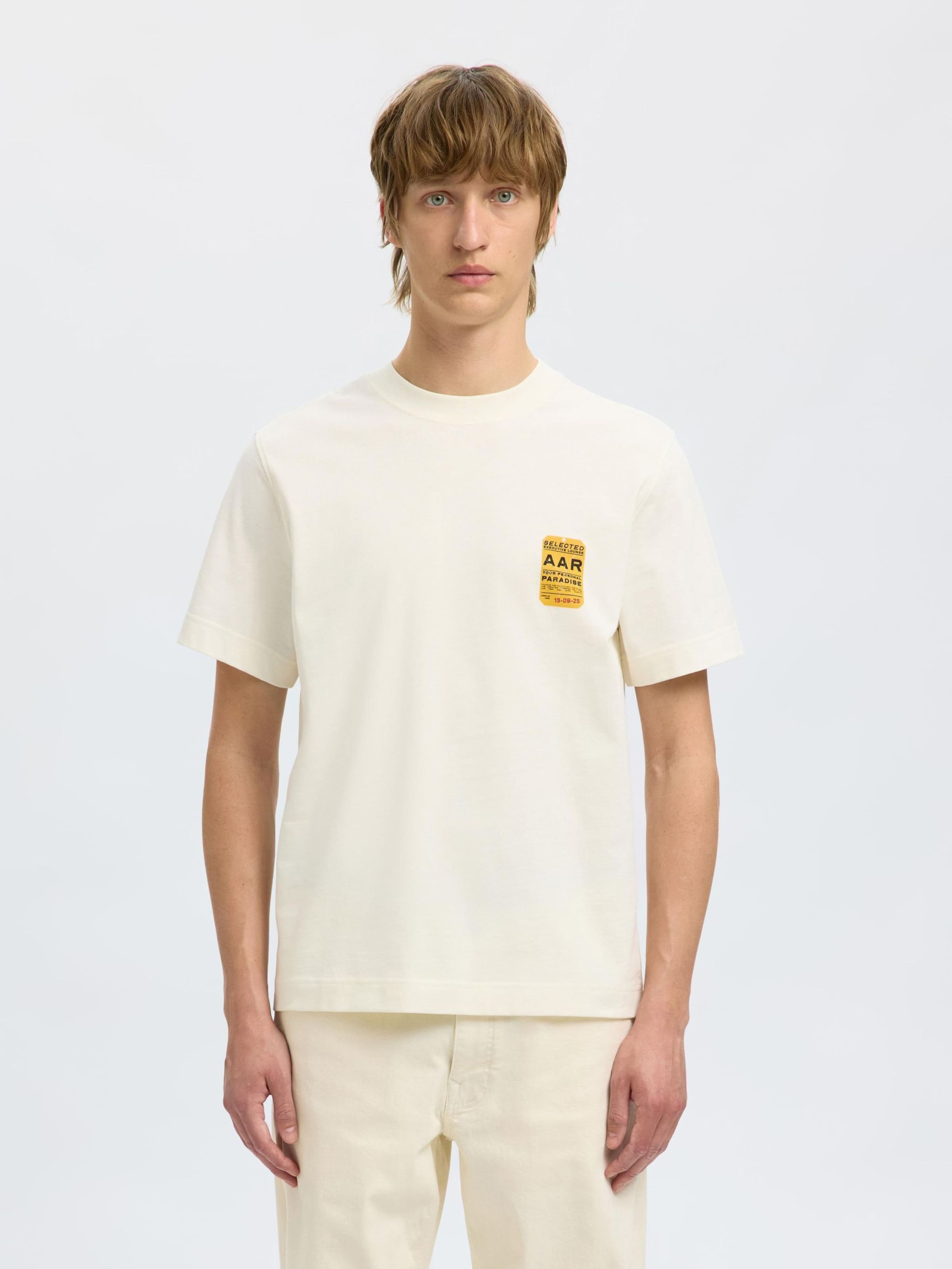 SELECTED Футболка в бежевом цвете
SELECTED Футболка в бежевом цвете