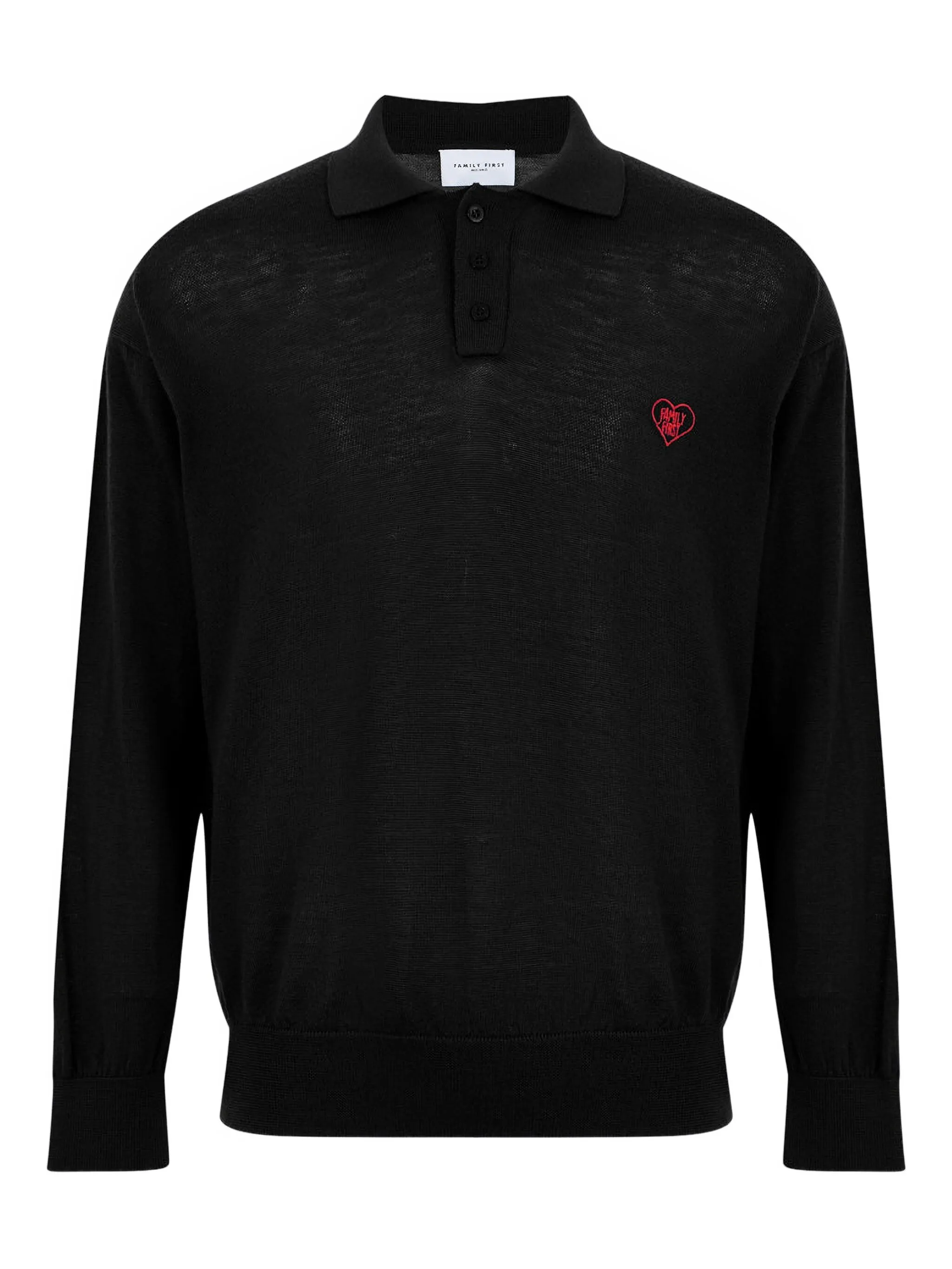 Рубашка поло с вышивкой Family First, черный
Рубашка поло с вышивкой Family First, черный
