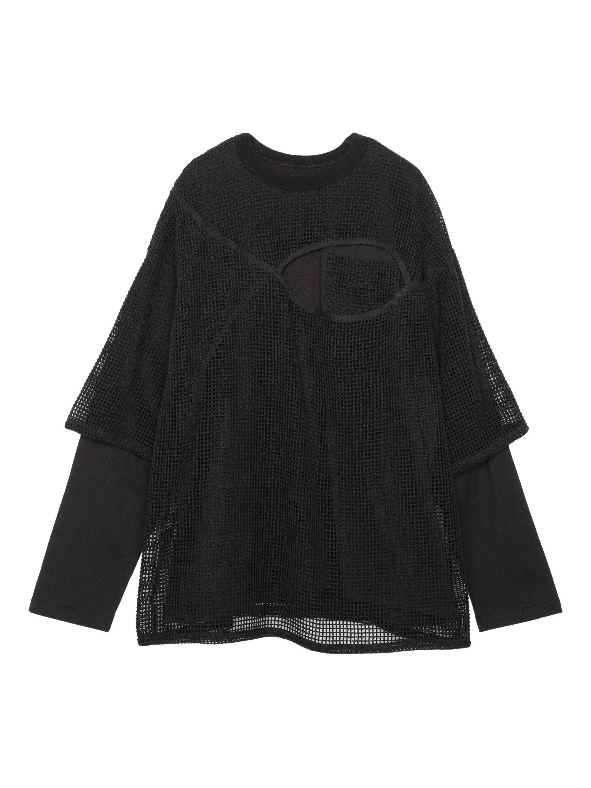 Многослойная футболка Yoshiokubo, черный
Многослойная футболка Yoshiokubo, черный