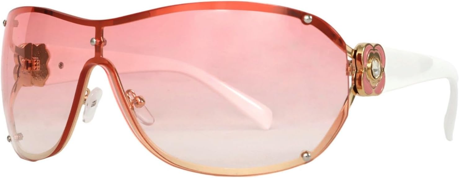 Willochra Роскошные солнцезащитные очки большого размера с оправой в стиле Y2k, украшенные стразами, женские, без оправы, с бриллиантами, футуристические хрустальные очки, C4
Willochra Роскошные солнцезащитные очки большого размера с оправой в стиле Y2k, украшенные стразами, женские, без оправы, с бриллиантами, футуристические хрустальные очки, C4