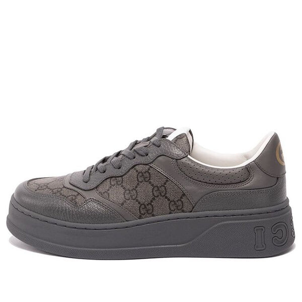 Кроссовки lace up sneaker 'gg monogram - grey' Gucci, серый
Кроссовки lace up sneaker 'gg monogram - grey' Gucci, серый