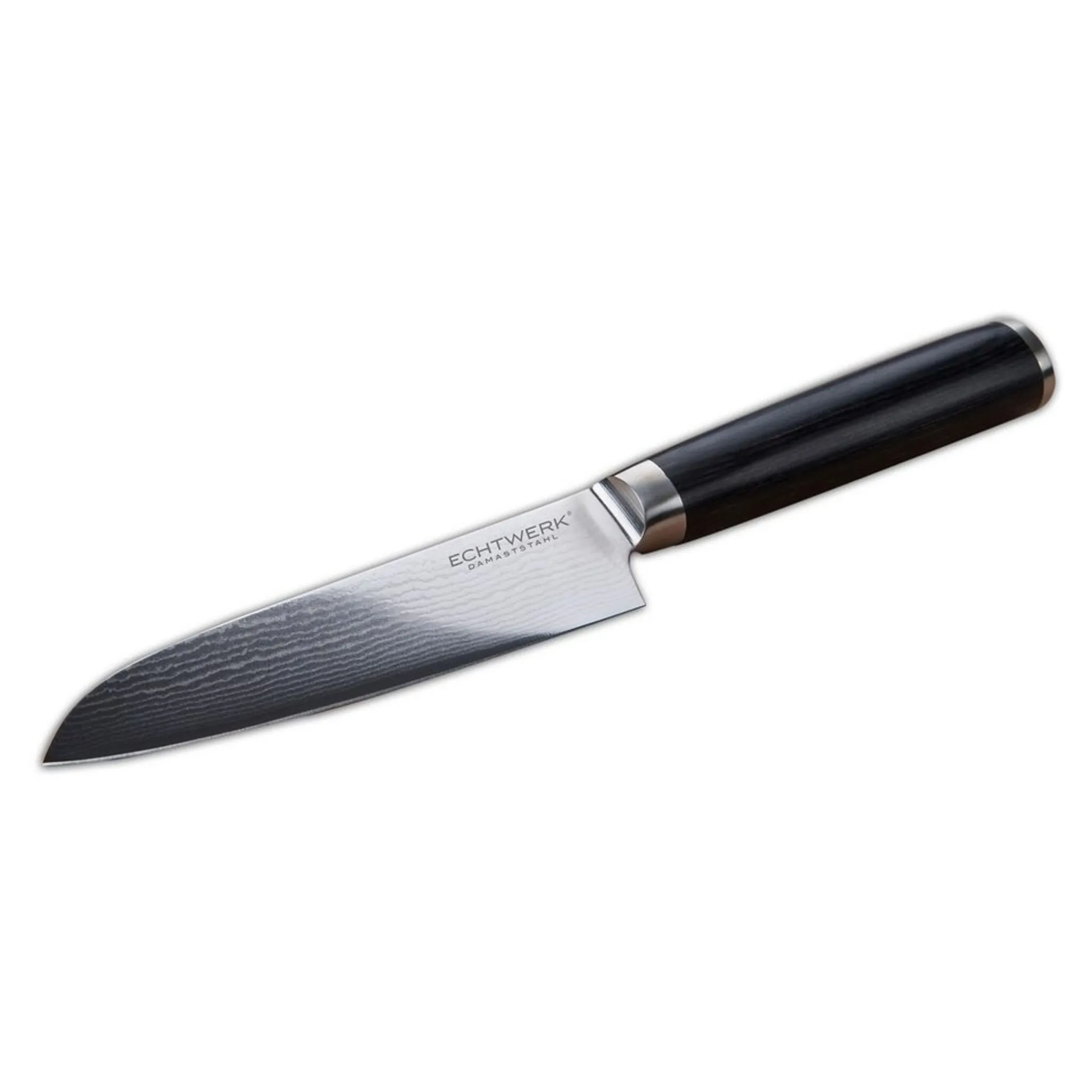 Нож ECHTWERK Santoku, (1 шт.), поварской нож, кухонный нож из высококачественной булатной стали, лезвие 13 см, черный
Нож ECHTWERK Santoku, (1 шт.), поварской нож, кухонный нож из высококачественной булатной стали, лезвие 13 см, черный