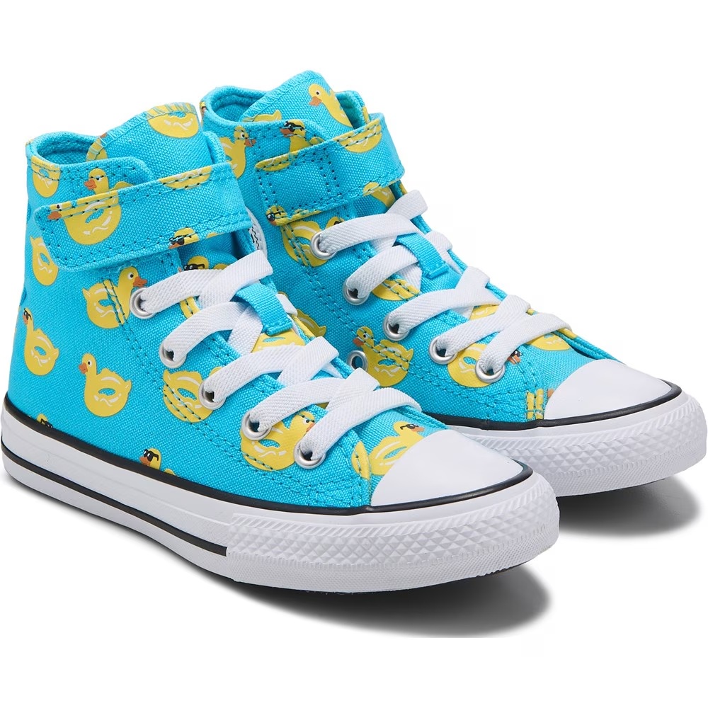 Детские кеды на липучках Chuck Taylor All Star 1V высокие Converse, gnarly blue/yellow ducks
Детские кеды на липучках Chuck Taylor All Star 1V высокие Converse, gnarly blue/yellow ducks