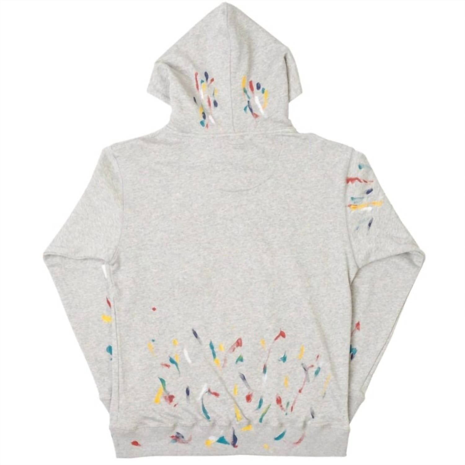 Мужская худи Paintsmudge серого цвета Хизер Runtz
Мужская худи Paintsmudge серого цвета Хизер Runtz