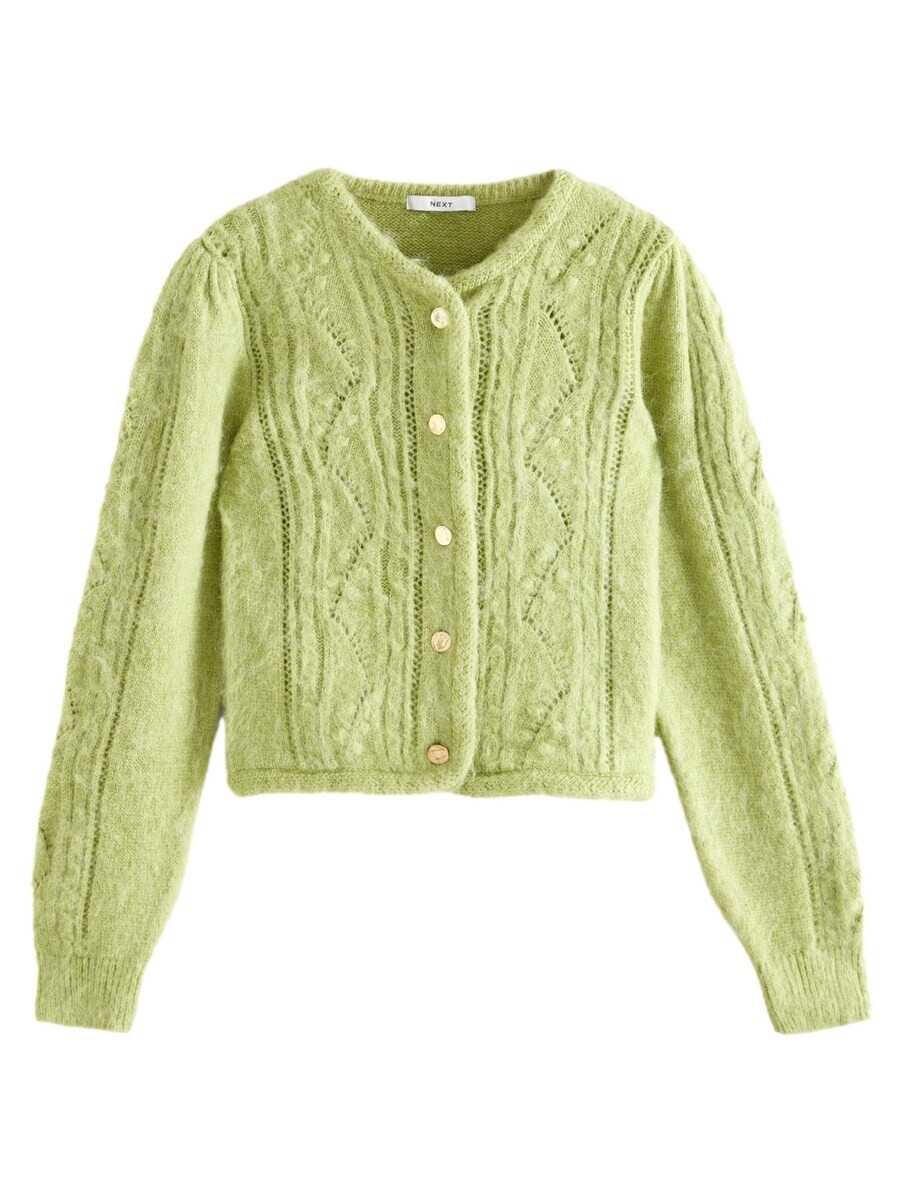 Вязаный кардиган Next Knit Cardigan, зеленый
Вязаный кардиган Next Knit Cardigan, зеленый