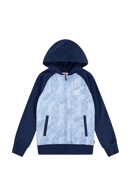 Детская худи TROMPE LOEIL DENIM HOODIE Levi'S, темно-синий 
Детская худи TROMPE LOEIL DENIM HOODIE Levi'S, темно-синий