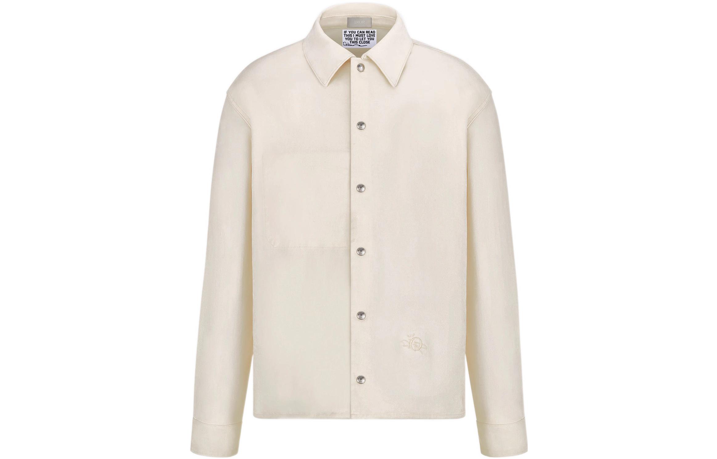 Диор Квартальные новинки FW22 Рубашка мужская Экрю
Диор Квартальные новинки FW22 Рубашка мужская Экрю