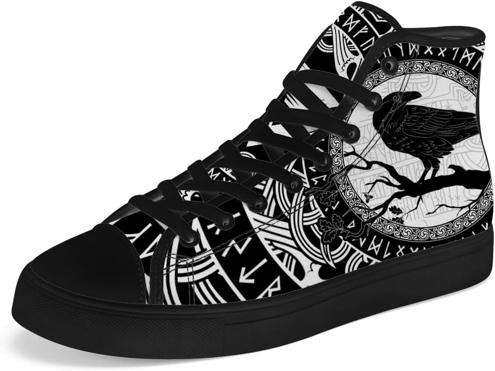 Высокие парусиновые кроссовки для мужчин и женщин Chebing Raven High Top Canvas, черный
Высокие парусиновые кроссовки для мужчин и женщин Chebing Raven High Top Canvas, черный