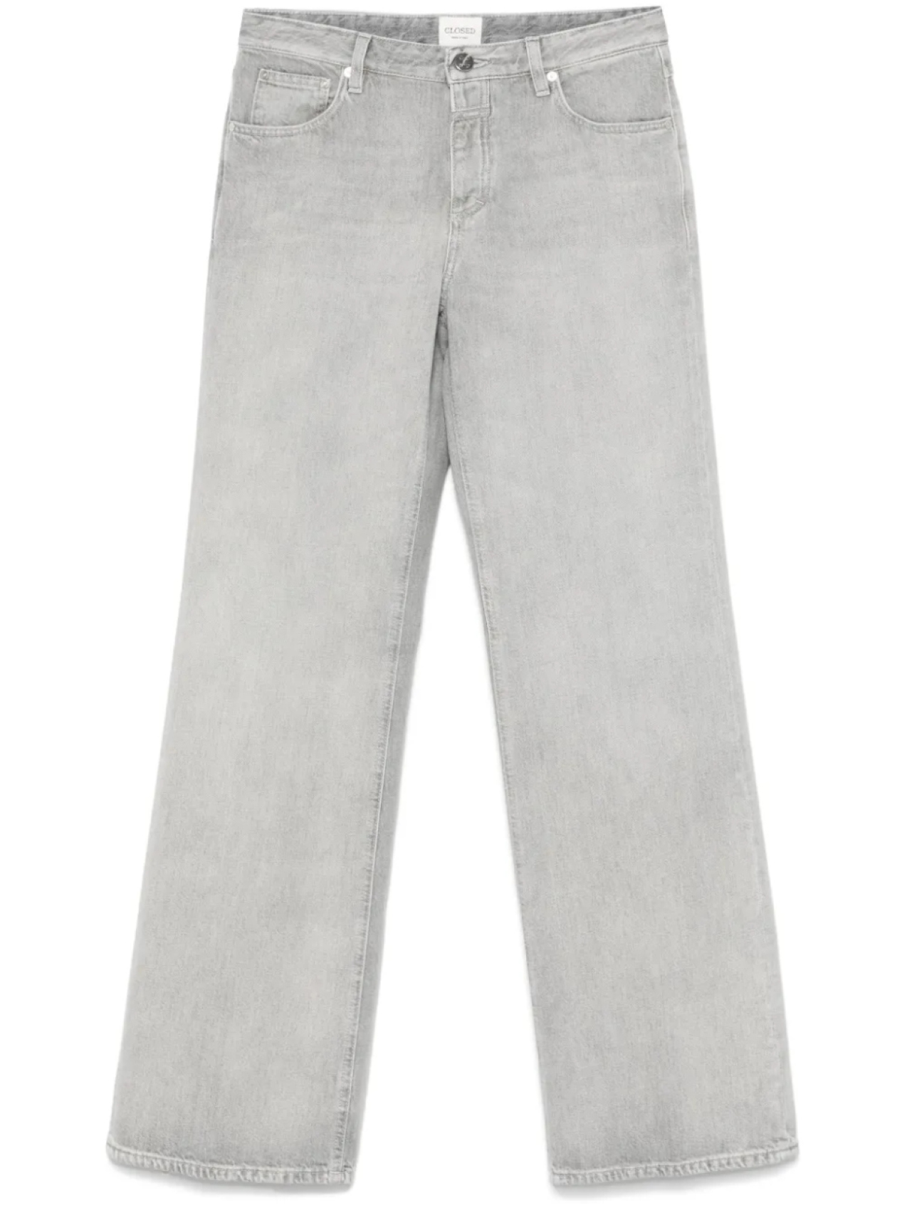 Джинсы прямого кроя с закрытыми нашивками-логотипами Closed, серый
Джинсы прямого кроя с закрытыми нашивками-логотипами Closed, серый