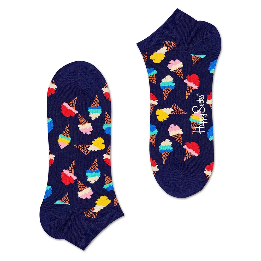 Носки Happy Ice Cream Low, синий 
Носки Happy Ice Cream Low, синий