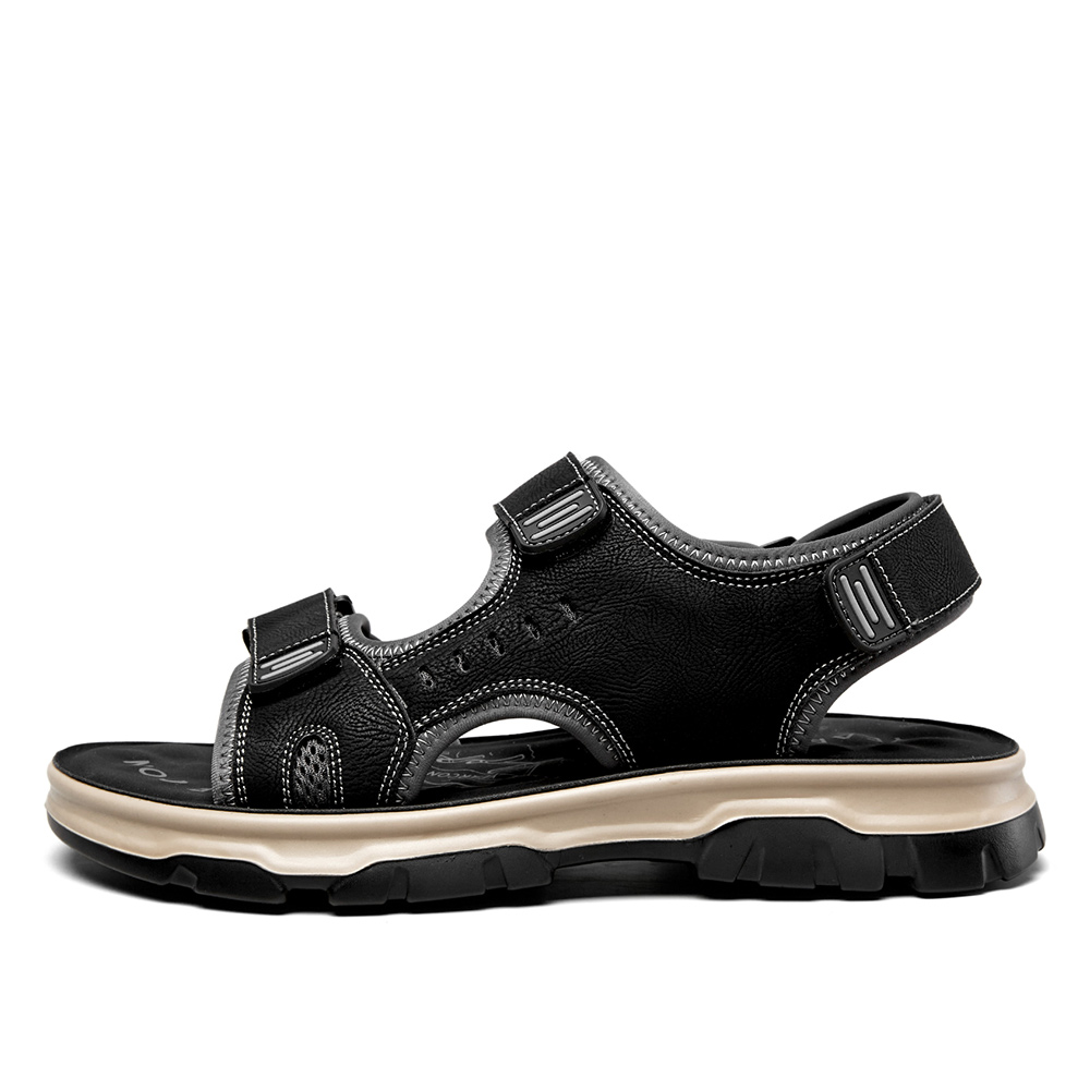 Пляжные сандалии мужские серые YEARCON, Black 
Пляжные сандалии мужские серые YEARCON, Black