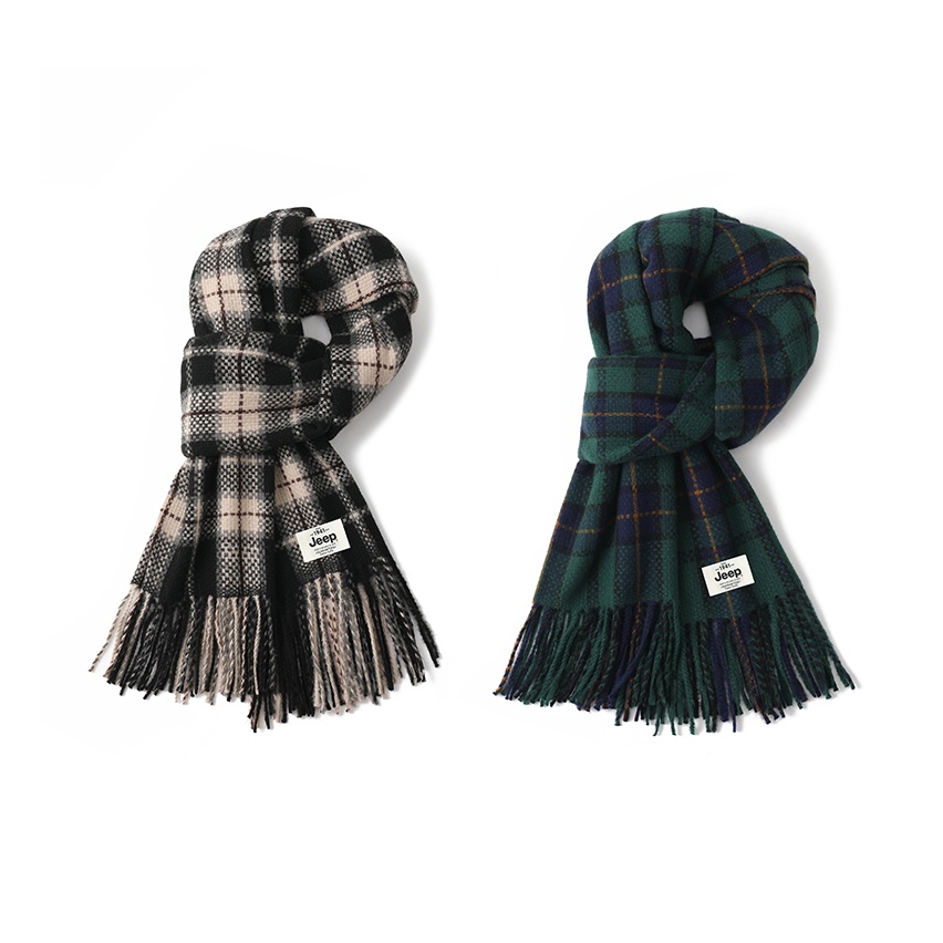 Jeep Вязаный шарф унисекс, 2 Pack (Black+Jasper)
Jeep Вязаный шарф унисекс, 2 Pack (Black+Jasper)