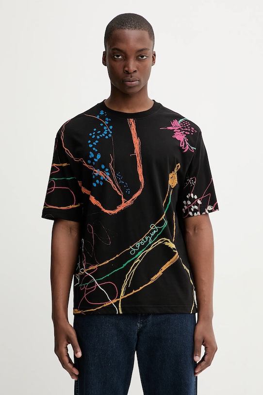 Хлопковая футболка MATARO Desigual, черный
Хлопковая футболка MATARO Desigual, черный