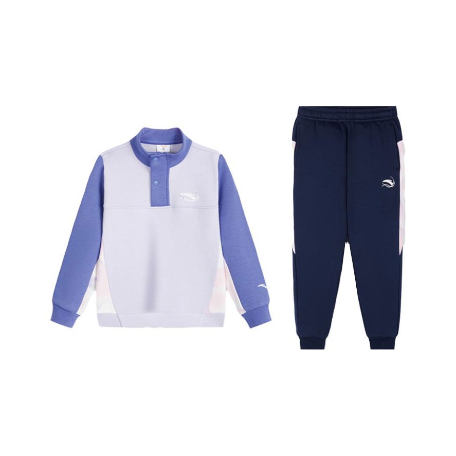 Повседневная спортивная одежда Anta Moon Curtain фиолетовый/элегантный синий детская
Повседневная спортивная одежда Anta Moon Curtain фиолетовый/элегантный синий детская