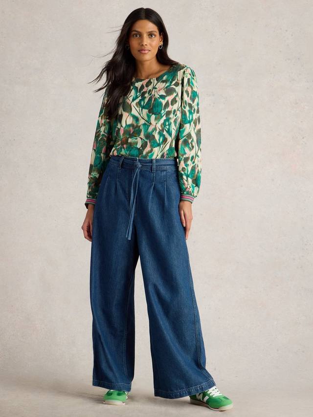 Топ с цветочным принтом от энджи White Stuff, зеленый
Топ с цветочным принтом от энджи White Stuff, зеленый