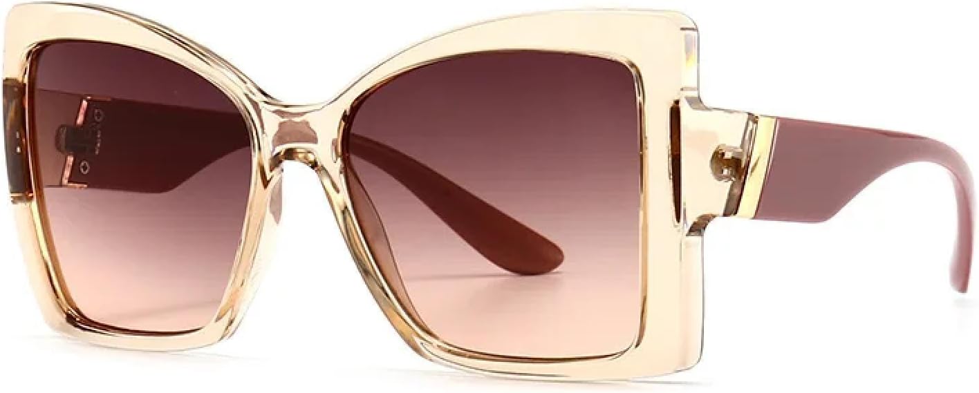 Роскошные солнцезащитные очки «кошачий глаз» в крупной оправе для женщин, модные, винтажные, популярные, для путешествий, с защитой от УФ-излучения UV400 TYUVIVO, Tea Gray Pink
Роскошные солнцезащитные очки «кошачий глаз» в крупной оправе для женщин, модные, винтажные, популярные, для путешествий, с защитой от УФ-излучения UV400 TYUVIVO, Tea Gray Pink