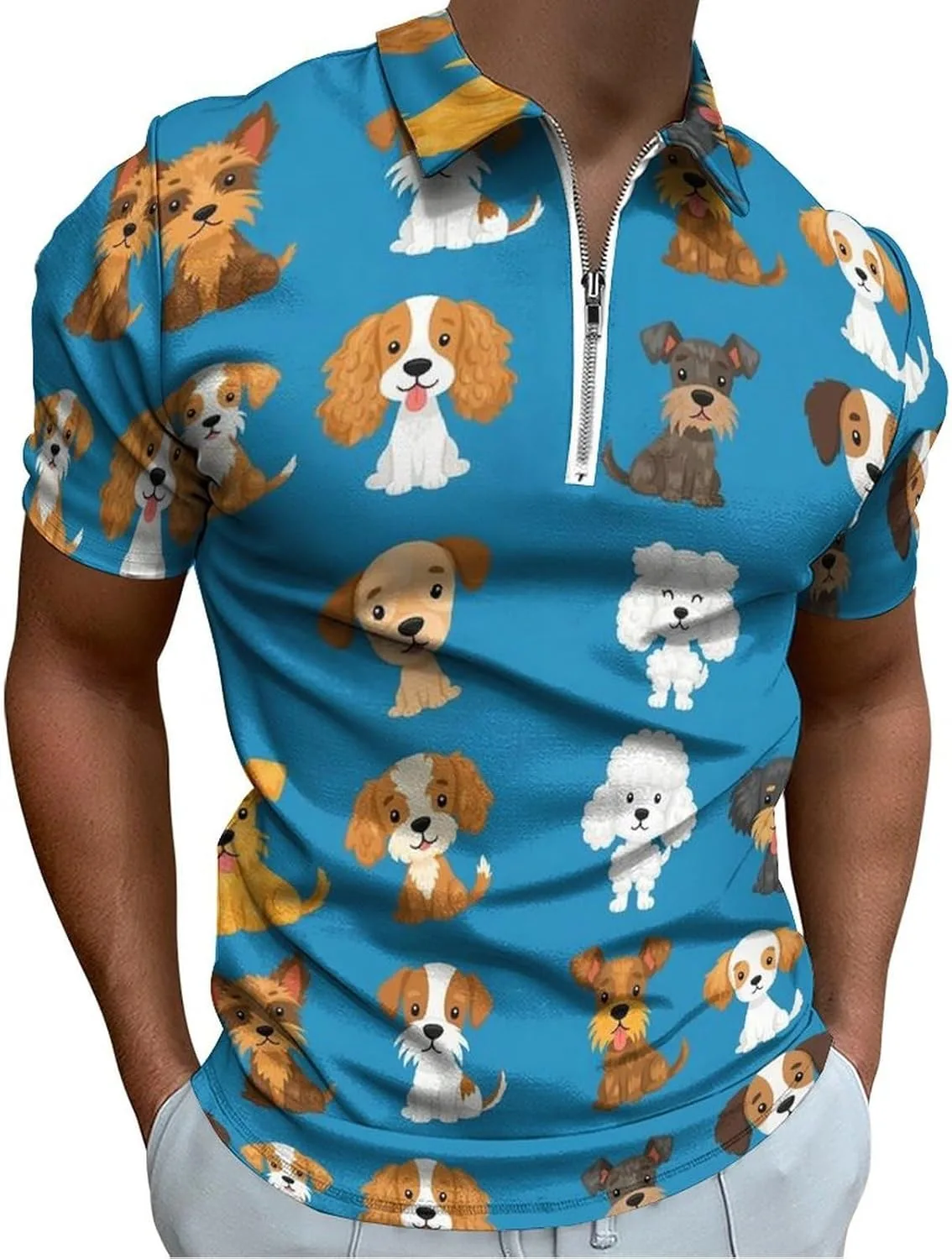 Мужская поло для гольфа с молнией PPIKTC
Мужская поло для гольфа с молнией PPIKTC