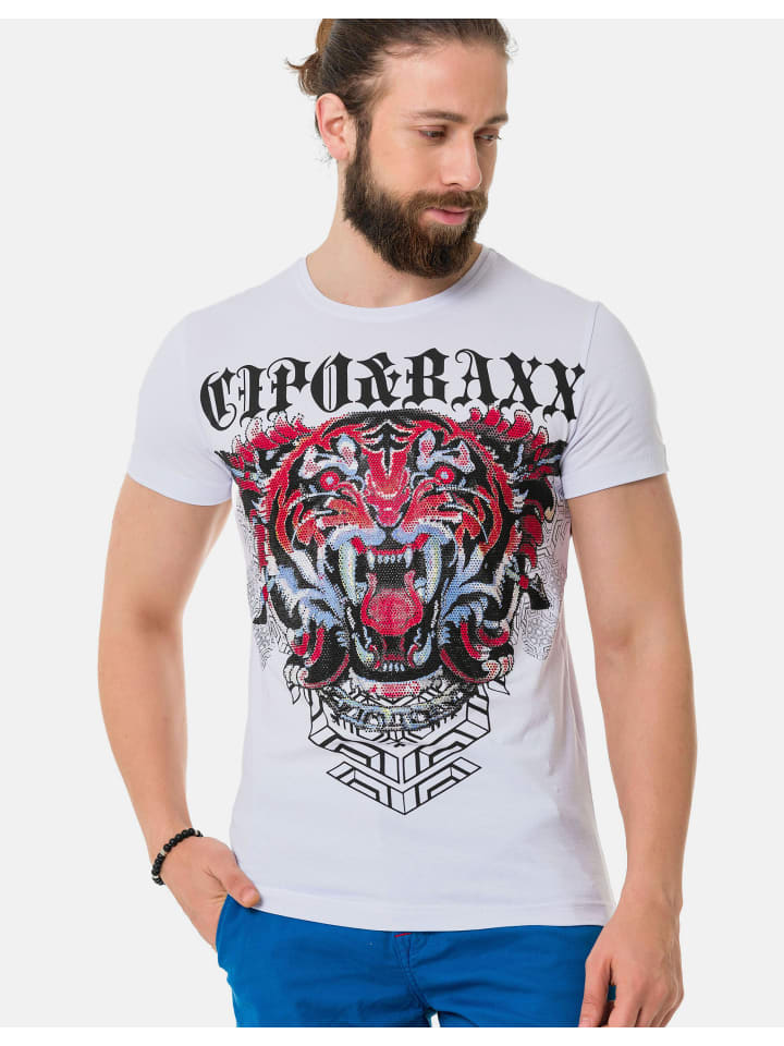 Футболка БЕЛОГО цвета Cipo & Baxx, Белый, Футболка БЕЛОГО цвета Cipo & Baxx
Футболка БЕЛОГО цвета Cipo & Baxx, Белый, Футболка БЕЛОГО цвета Cipo & Baxx