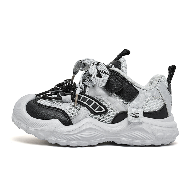 Дышащая, износостойкая, нескользящая детская обувь для повседневной носки HOBIBEAR, серый/черный
Дышащая, износостойкая, нескользящая детская обувь для повседневной носки HOBIBEAR, серый/черный