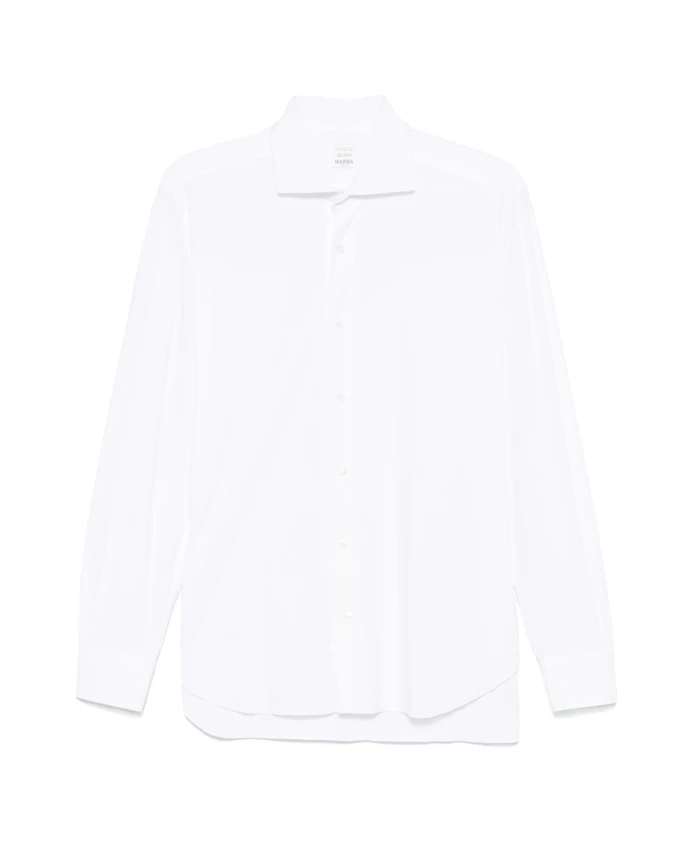 Белая рубашка с отложным воротником Barba, белый
Белая рубашка с отложным воротником Barba, белый