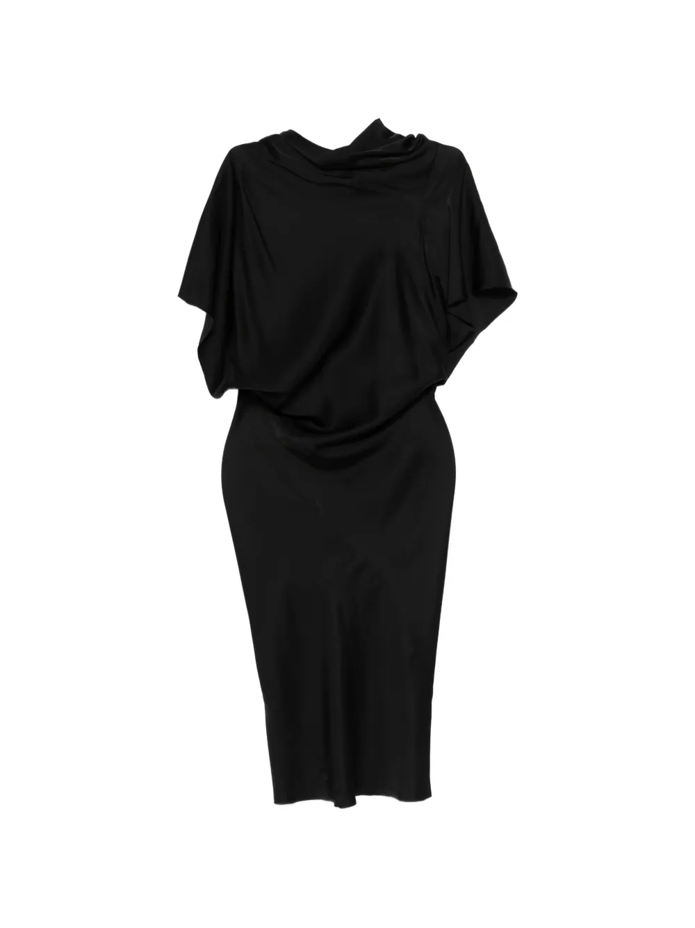 Платье с драпировкой Rick Owens, черный
Платье с драпировкой Rick Owens, черный