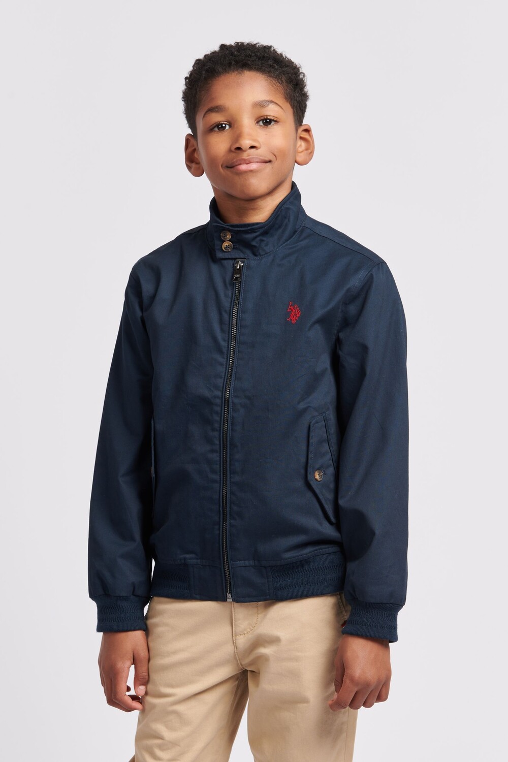 Куртка Харрингтон из хлопкового твила для мальчика U.S. Polo Assn, синий
Куртка Харрингтон из хлопкового твила для мальчика U.S. Polo Assn, синий