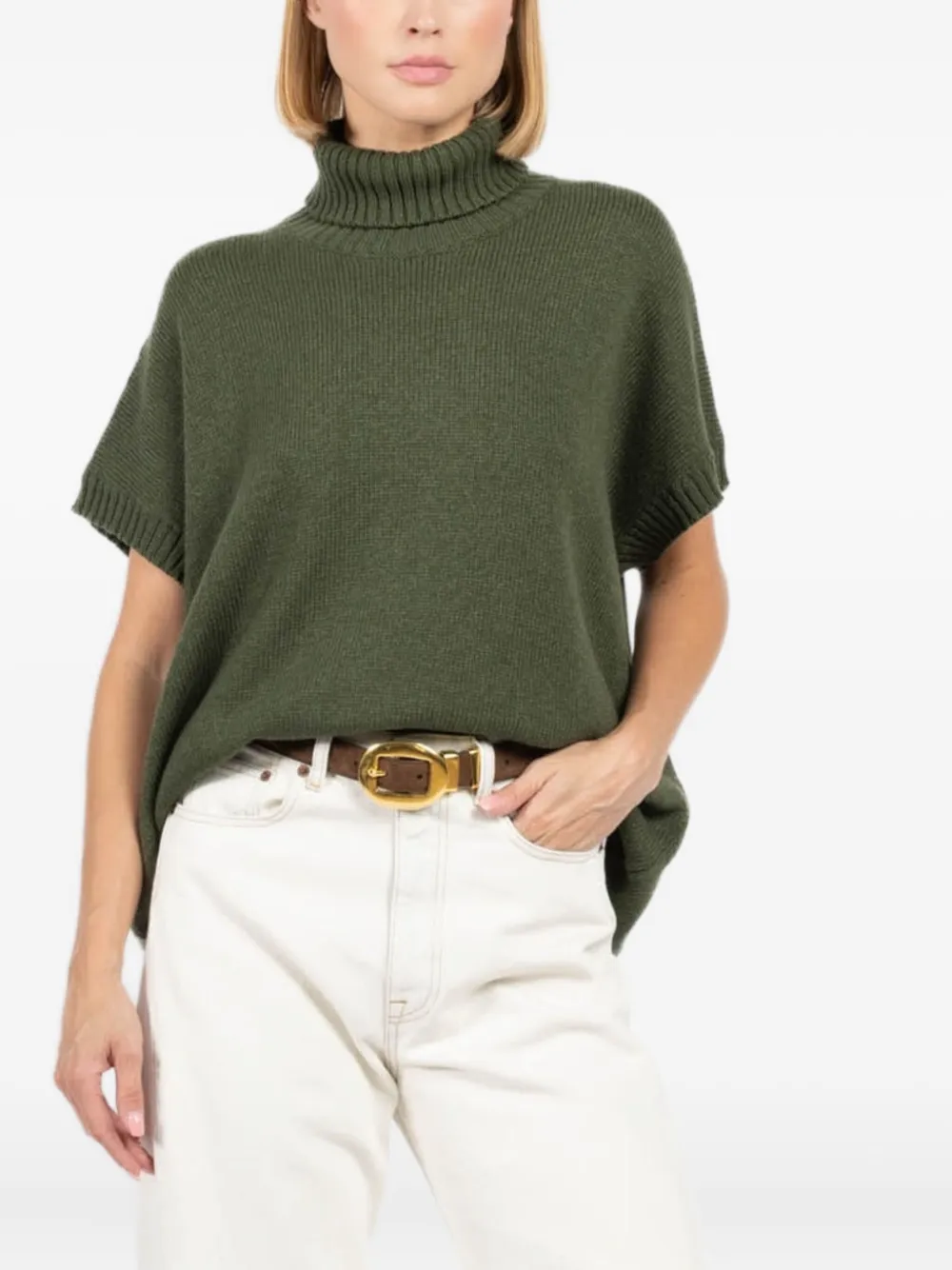 Водолазка с короткими рукавами Labo Art, зеленый
Водолазка с короткими рукавами Labo Art, зеленый