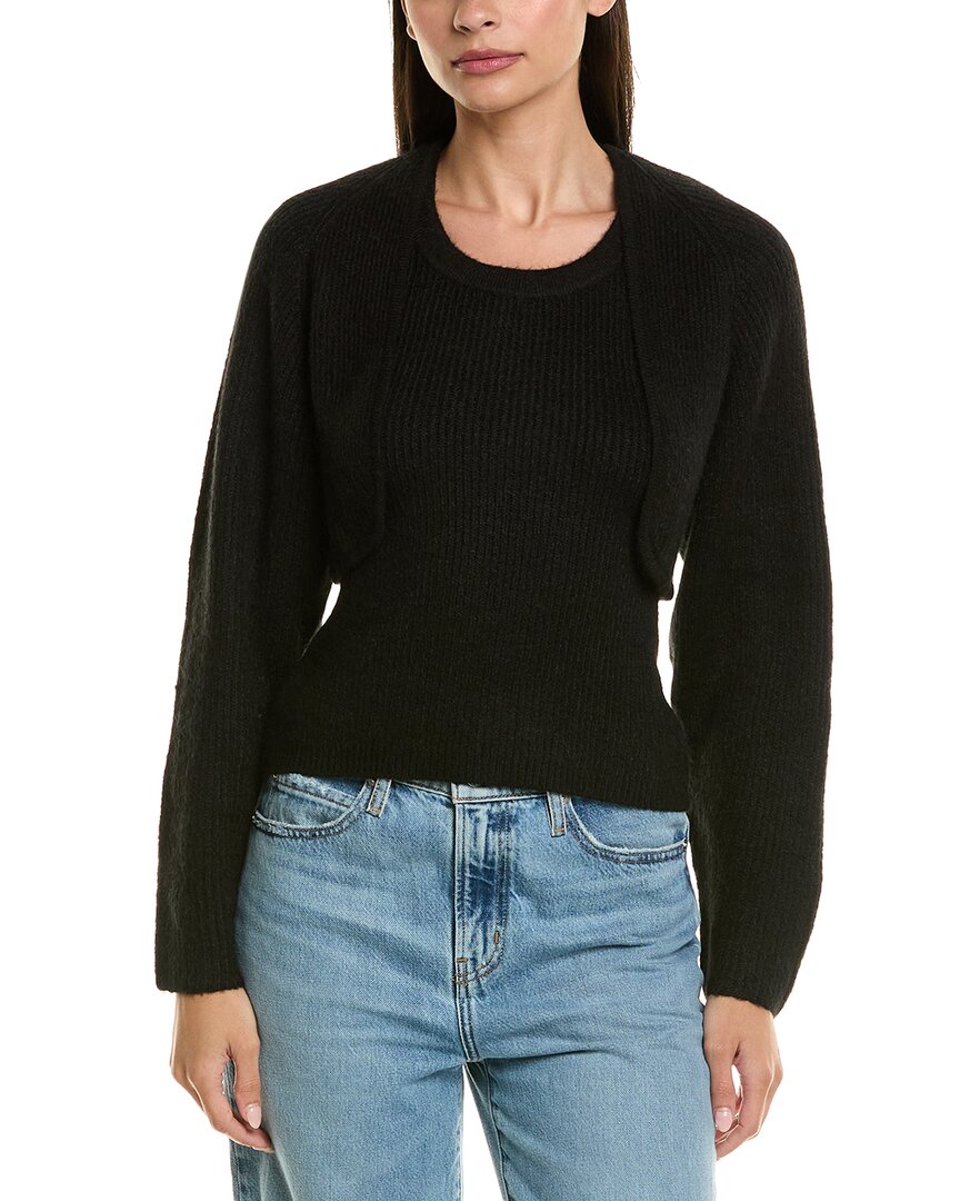 LNA 2-предметный комплект жилет и свитер, черный
LNA 2-предметный комплект жилет и свитер, черный