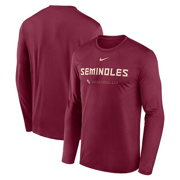 Мужская футболка с длинным рукавом Garnet Florida State Seminoles 2025 Courtside Basketball Shootaround Legend Dri-Fit Nike
Мужская футболка с длинным рукавом Garnet Florida State Seminoles 2025 Courtside Basketball Shootaround Legend Dri-Fit Nike